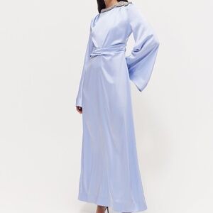 Rachel Gilbert Adi Gown Size 12 Powder Blue Evening Gown